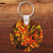 Fantasy-Blume Schlüsselanhänger (Vorderseite)