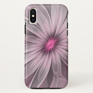 Fantasy-Blumen-Abstrakt-Pflaume-Blumen-Fraktal-Kun Case-Mate iPhone Hülle