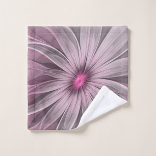 Fantasy-Blumen-Abstrakt-Pflaume-Blumen-Fraktal-Kun Waschlappen