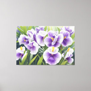 *~* Fantasy-Blumen-Kunst TV2 auf Leinwand gedruckt