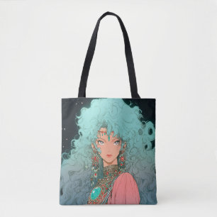 Fantasy Bohemisch Aesthetic Anime Girl Tasche