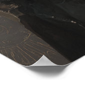 Fantasy book art main characters embracing  poster (Ecke)