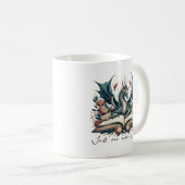 Fantasy Book Dragon Nur noch ein Kapitel Kaffeetasse (VorderseiteRechts)