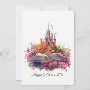 Fantasy Book Fairytale Whimsical Magical Einzigart Einladung