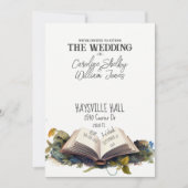 Fantasy Book Fairytale Whimsical Magical Einzigart Einladung (Vorderseite)