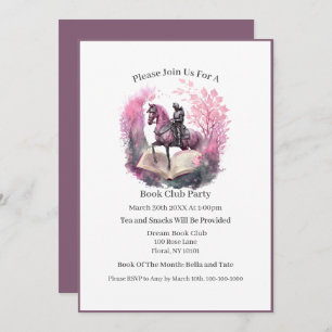 Fantasy Book Lover, Book Club Einladung