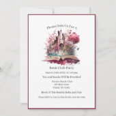 Fantasy Book Lover, Book Club Einladung (Vorderseite)