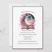 Fantasy Book Lover, Book Club Einladung (Vorderseite)