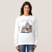 Fantasy Book Lover, Custom Book Club Sweatshirt (Vorne ganz)