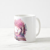 Fantasy Book Lover Design Kaffeetasse (VorderseiteRechts)