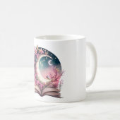 Fantasy Book Lover Design Kaffeetasse (VorderseiteRechts)