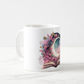 Fantasy Book Lover Design Kaffeetasse (Vorderseite Links)