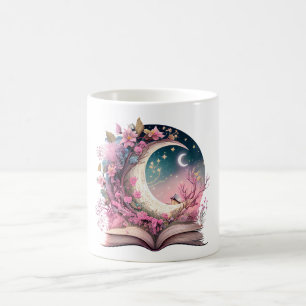 Fantasy Book Lover Design Kaffeetasse