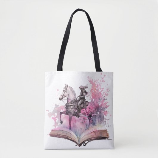 Fantasy Book Lover Design Tasche (Vorderseite)
