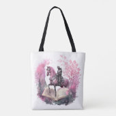 Fantasy Book Lover Design Tasche (Rückseite)