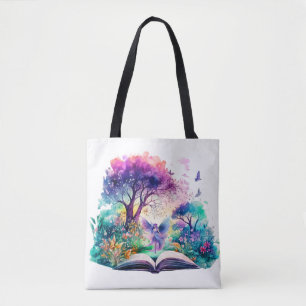 Fantasy Book Lover Fairy Tasche
