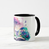Fantasy Book Lover Fairy Tasse (VorderseiteRechts)