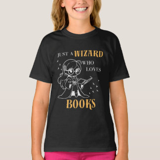 Fantasy Book Lover Geschenkidee Wizards Magic T-Shirt