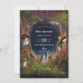 Fantasy Books for Baby Shooting Einladung (Vorderseite)