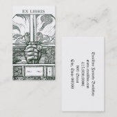 Fantasy Bookshop oder Book Club Visitenkarte (Vorne/Hinten)