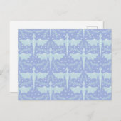 Fantasy Botanical Dragon Postkarte (Vorne/Hinten)