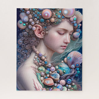 Fantasy Bubble elf in lebhaften Farben Puzzle