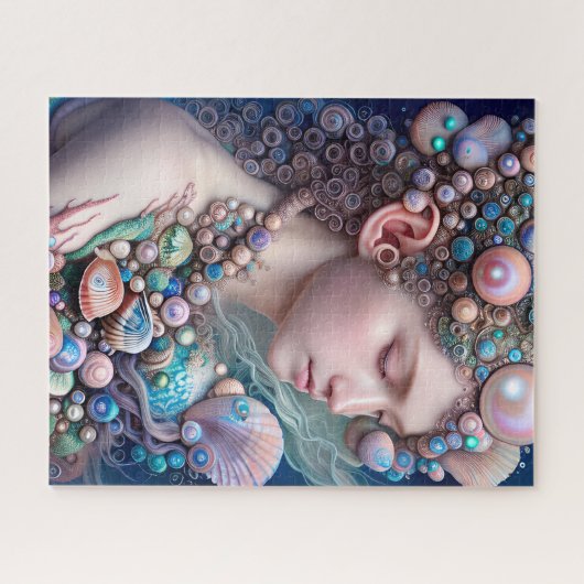 Fantasy Bubble elf in lebhaften Farben Puzzle (Horizontal)