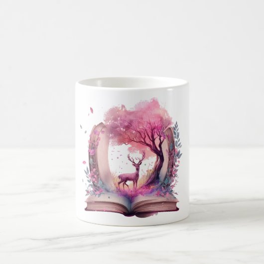 Fantasy-Buchliebhaber-Design Kaffeetasse (Mittel)