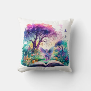 Fantasy-Buchliebhaber-Fee Kissen