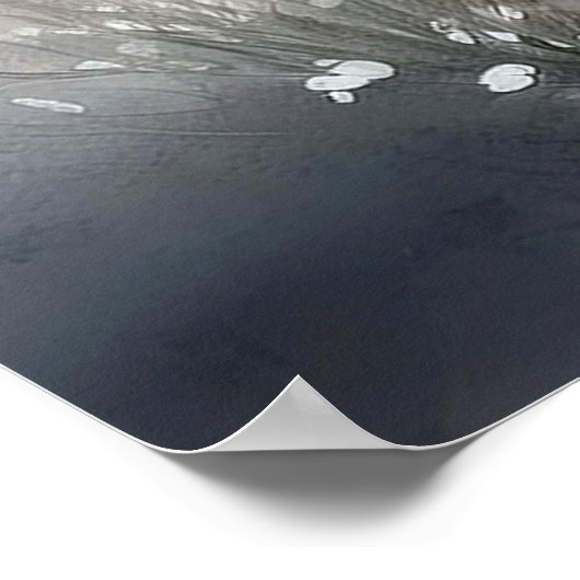 Fantasy Bunny Rabbit Poster (Ecke)