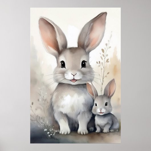 Fantasy Bunny Rabbit Poster (Vorne)