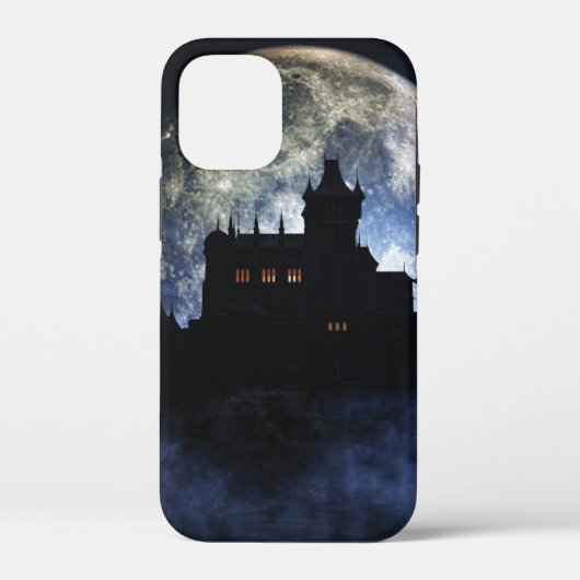 Fantasy-Burg in der Nacht Case-Mate iPhone Hülle (Rückseite)
