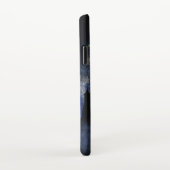 Fantasy-Burg in der Nacht iPhone Hülle (Rechte Seite)