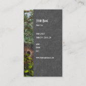 Fantasy Business Card mit einzigartigem Schiff Visitenkarte (Rückseite)