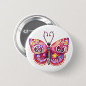 Fantasy Butterfly Button (Vorne & Hinten)