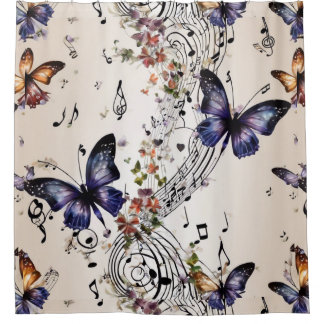 Fantasy Butterfly Duschvorhang
