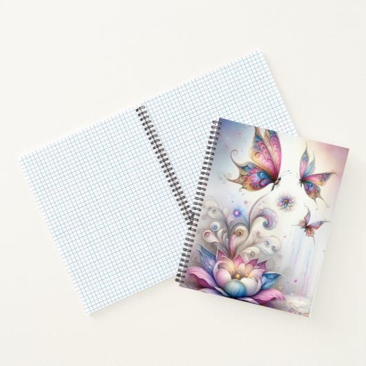 Fantasy Butterfly Journal Notizblock (Innenseite)