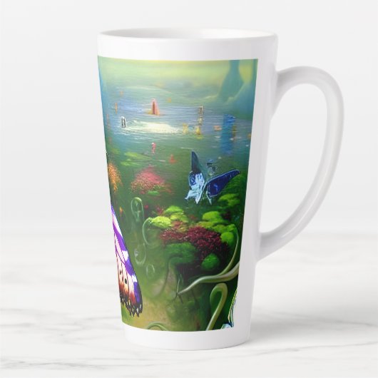 Fantasy Butterfly Journey Milchtasse (Rechts)