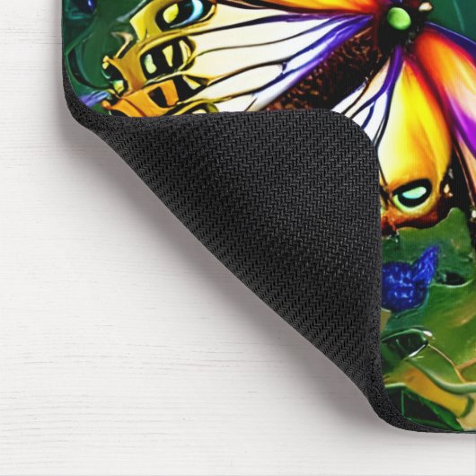 Fantasy Butterfly Journey Mousepad (Ecke)