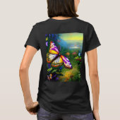 Fantasy Butterfly Journey T-Shirt (Rückseite)