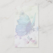 Fantasy Butterfly mit Drachenfliegen-Visitenkarte Visitenkarte (Rückseite)