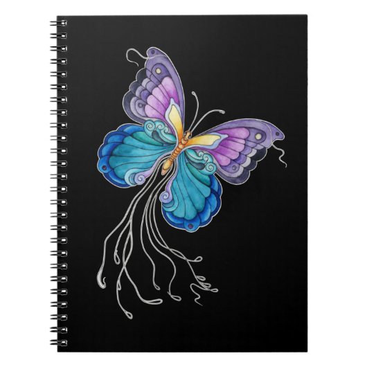 Fantasy Butterfly Notizblock (Vorderseite)