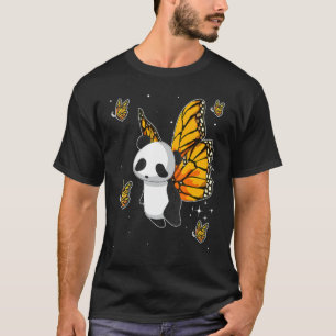 Fantasy Butterfly Panda Bär Magisches Süße Tier P T-Shirt