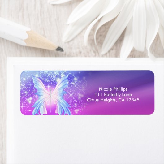 Fantasy Butterfly Pink & Lila Sparkor (Insitu)