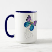 Fantasy Butterfly Tasse (Links)