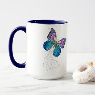 Fantasy Butterfly Tasse