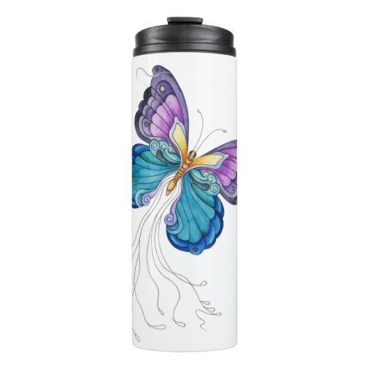 Fantasy Butterfly Thermosbecher (Vorderseite)