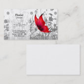 Fantasy Butterfly * wählen Sie Hintergrundfarbe Visitenkarte (Vorne/Hinten)