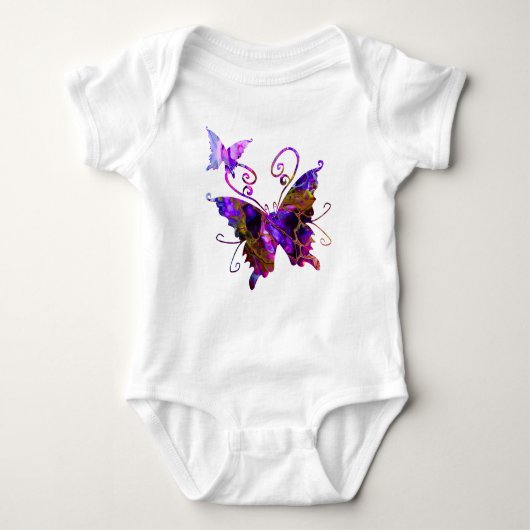 Fantasy Butterfys Baby Strampler (Vorderseite)