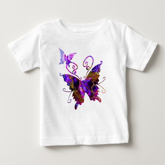 Fantasy Butterfys Baby T-shirt (Vorderseite)